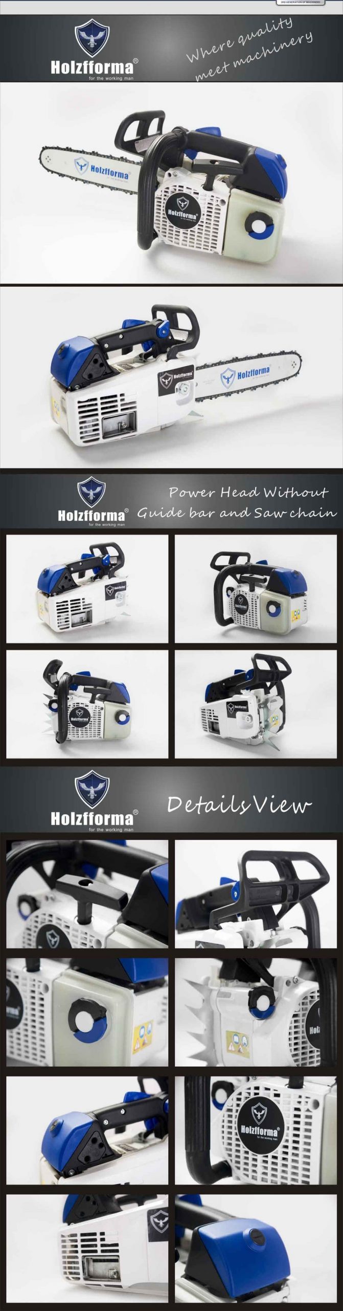 Holzfforma G111 Top Handle Powerhead Alone FREE SHIPPING Professional