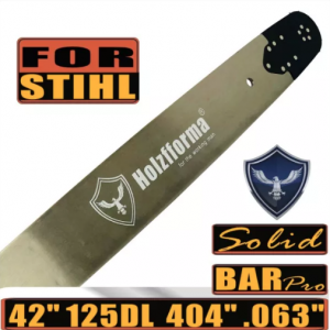 Holzfforma® 42 Inch .404 .063 125Drive Links Bar For Stihl 088 MS880 070 090